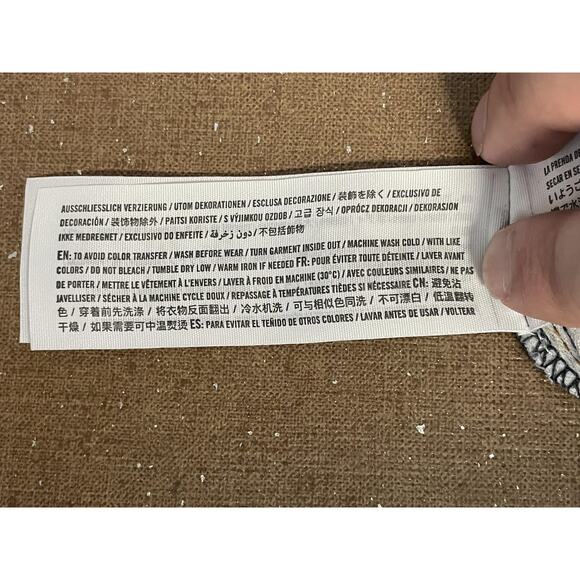 Abercrombie & Fitch Shorts Womens 25 0 High Rise 4" Mom Short Distressed Denim - Picture 11 of 13